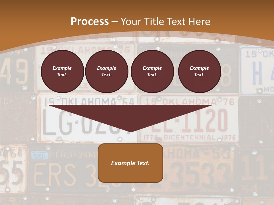 Graphic Car Nobody PowerPoint Template