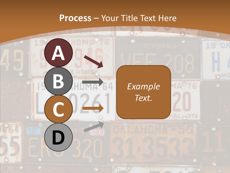 Graphic Car Nobody PowerPoint Template