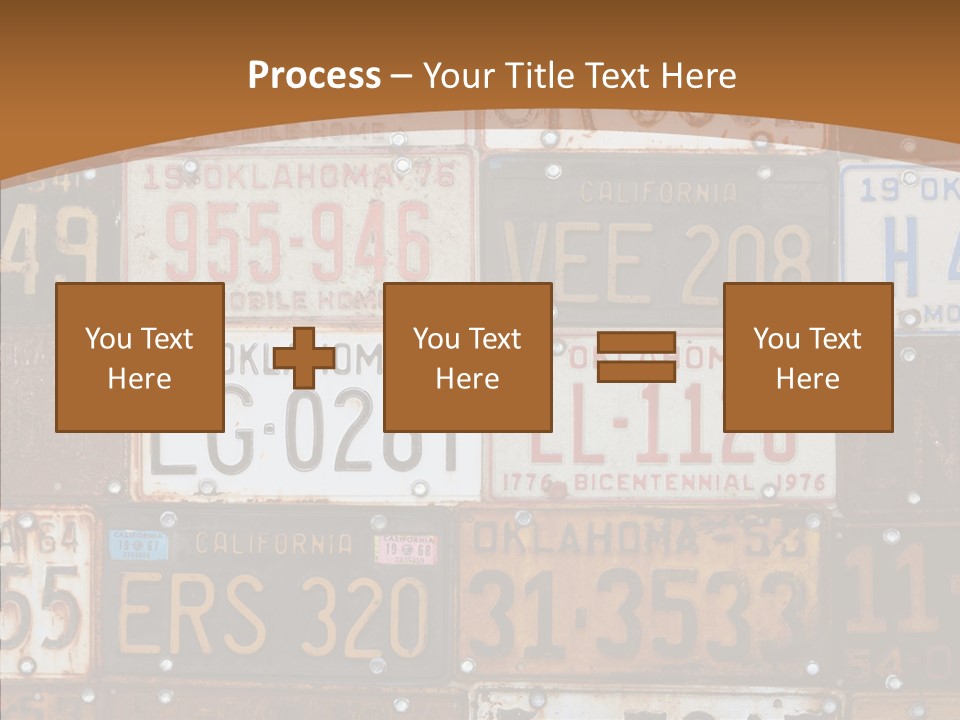 Graphic Car Nobody PowerPoint Template