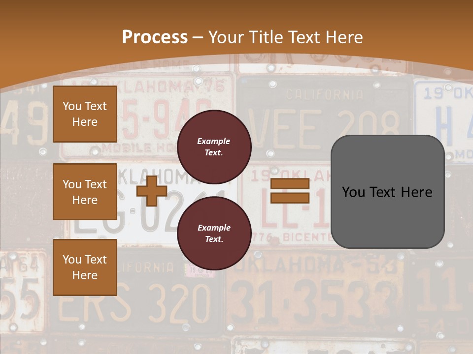 Graphic Car Nobody PowerPoint Template