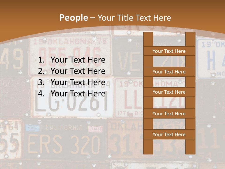 Graphic Car Nobody PowerPoint Template