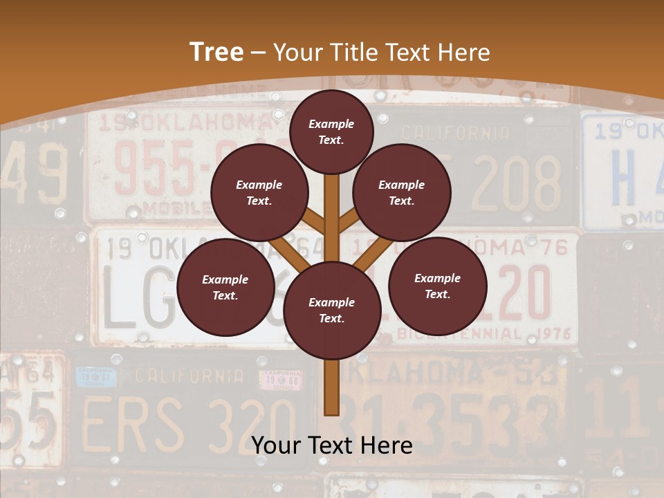 Graphic Car Nobody PowerPoint Template