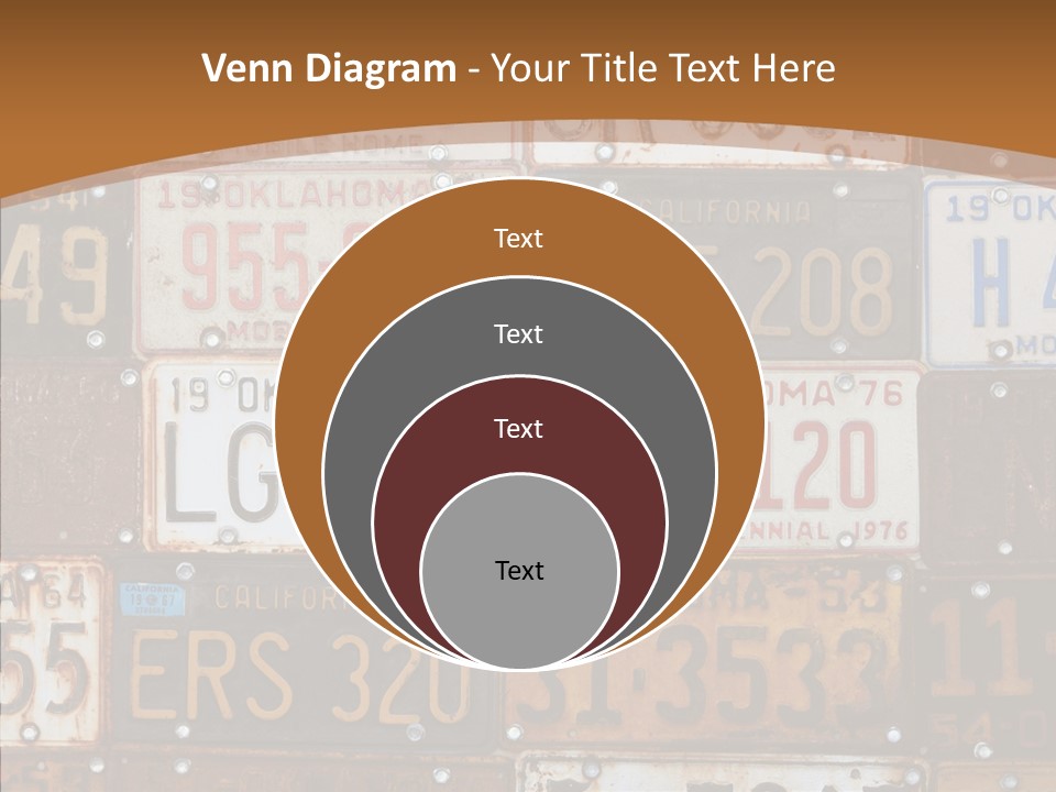 Graphic Car Nobody PowerPoint Template