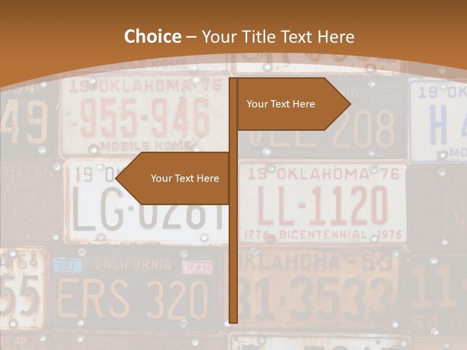 Graphic Car Nobody PowerPoint Template