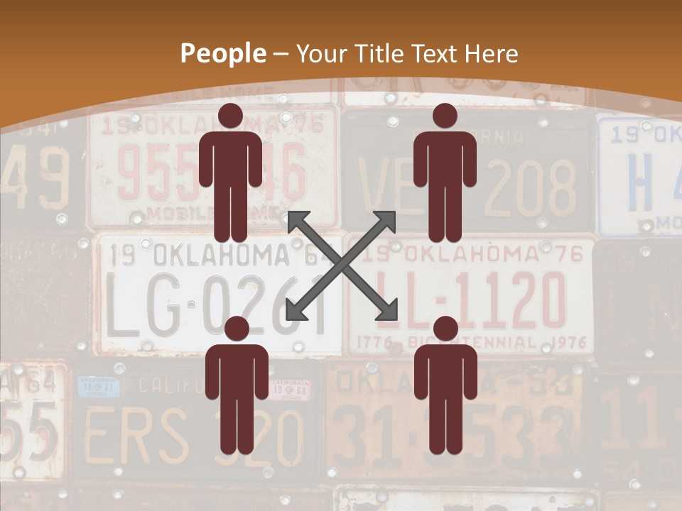 Graphic Car Nobody PowerPoint Template