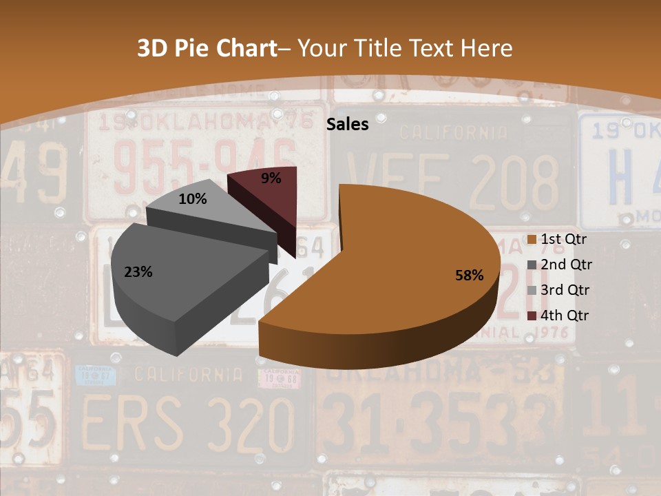 Graphic Car Nobody PowerPoint Template