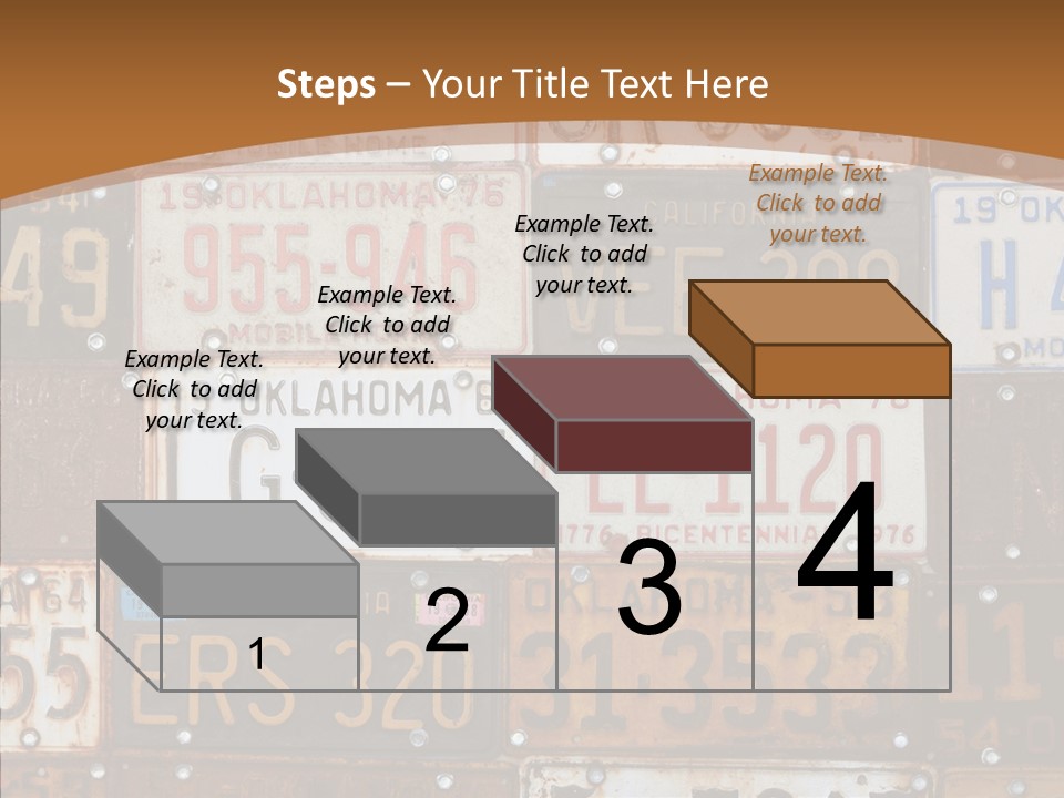 Graphic Car Nobody PowerPoint Template