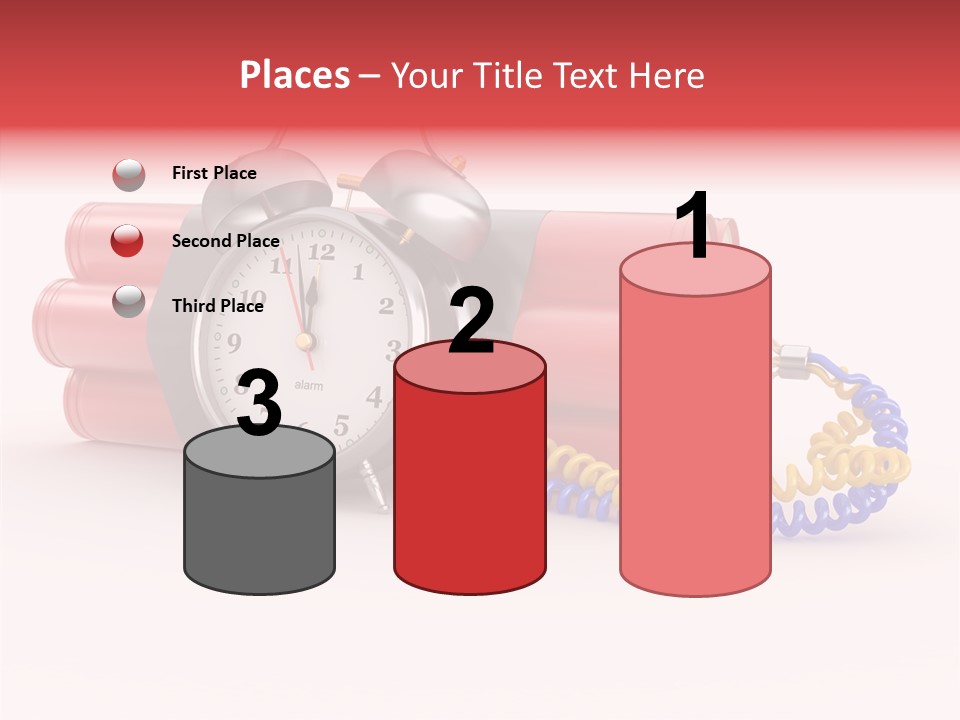 Agression Explode Sabotage PowerPoint Template