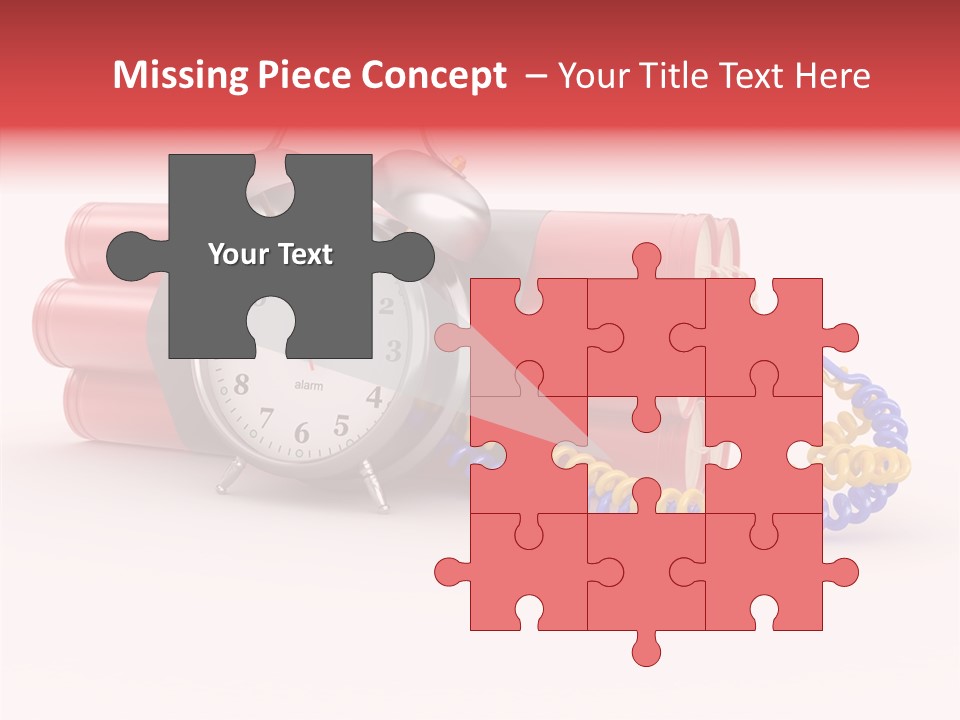 Agression Explode Sabotage PowerPoint Template