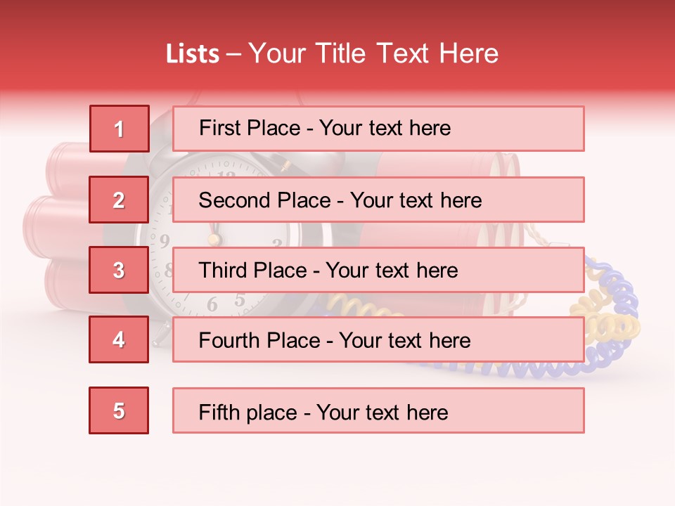 Agression Explode Sabotage PowerPoint Template