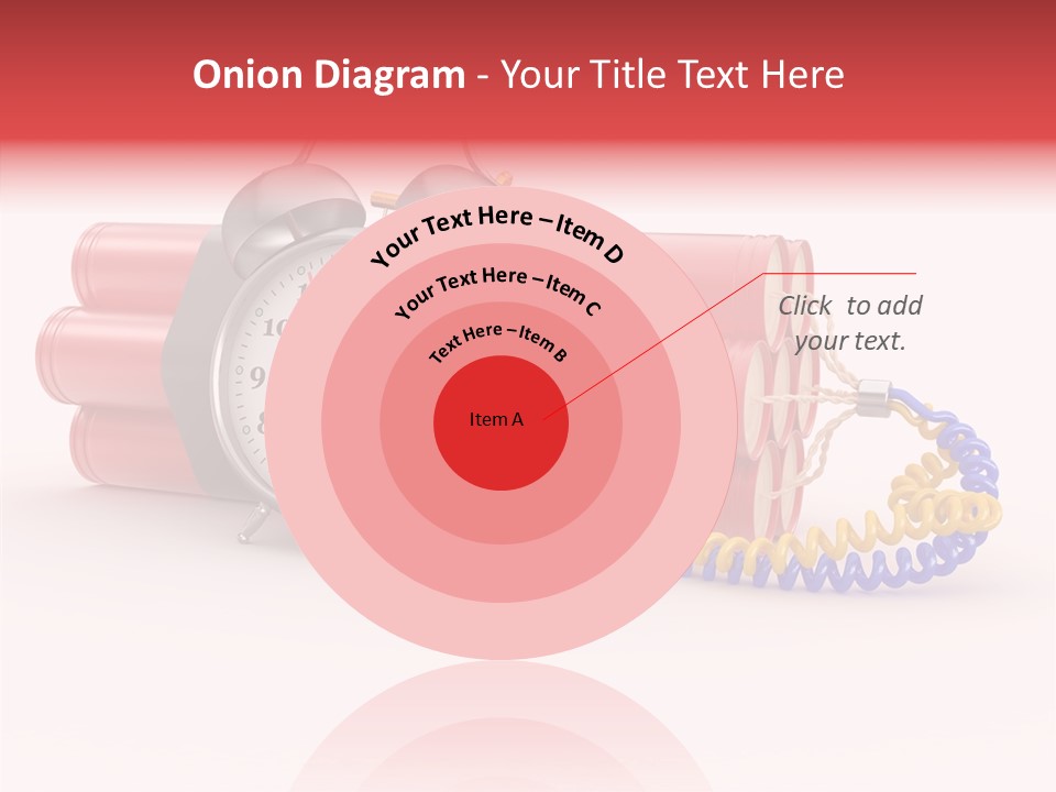 Agression Explode Sabotage PowerPoint Template