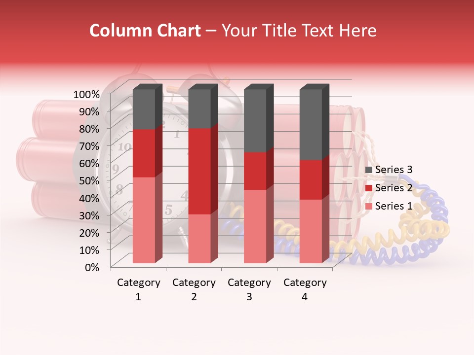 Agression Explode Sabotage PowerPoint Template
