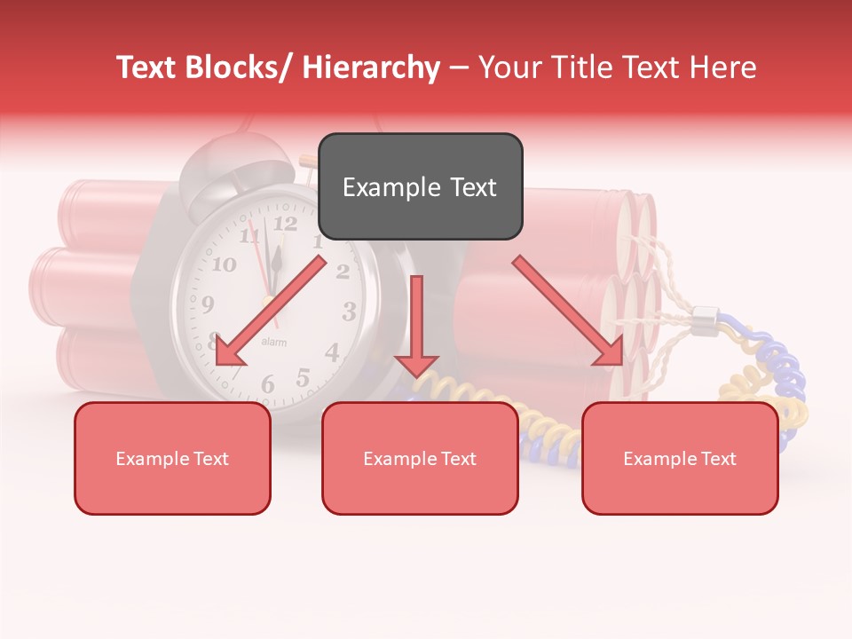 Agression Explode Sabotage PowerPoint Template