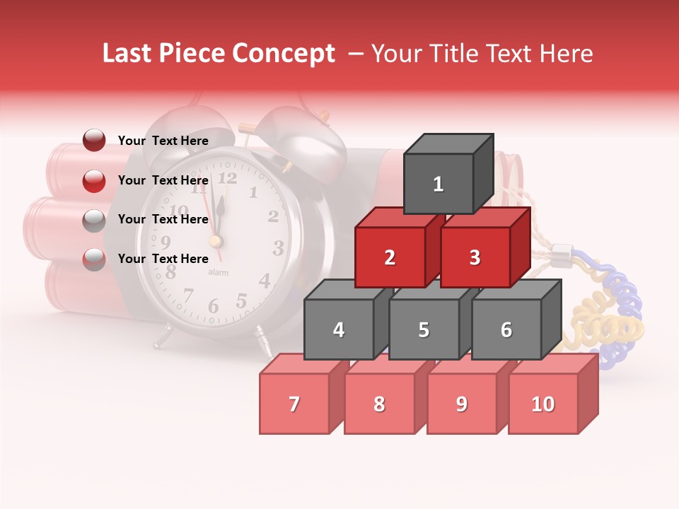 Agression Explode Sabotage PowerPoint Template