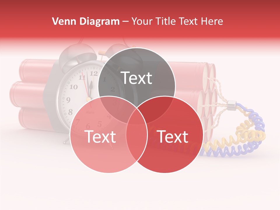Agression Explode Sabotage PowerPoint Template