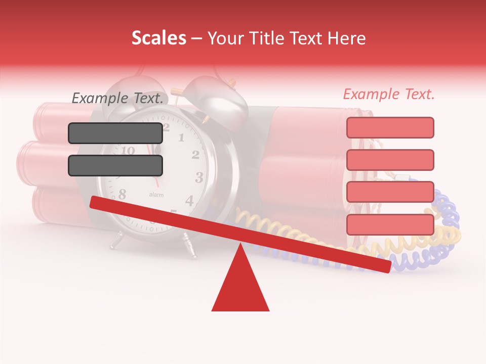 Agression Explode Sabotage PowerPoint Template