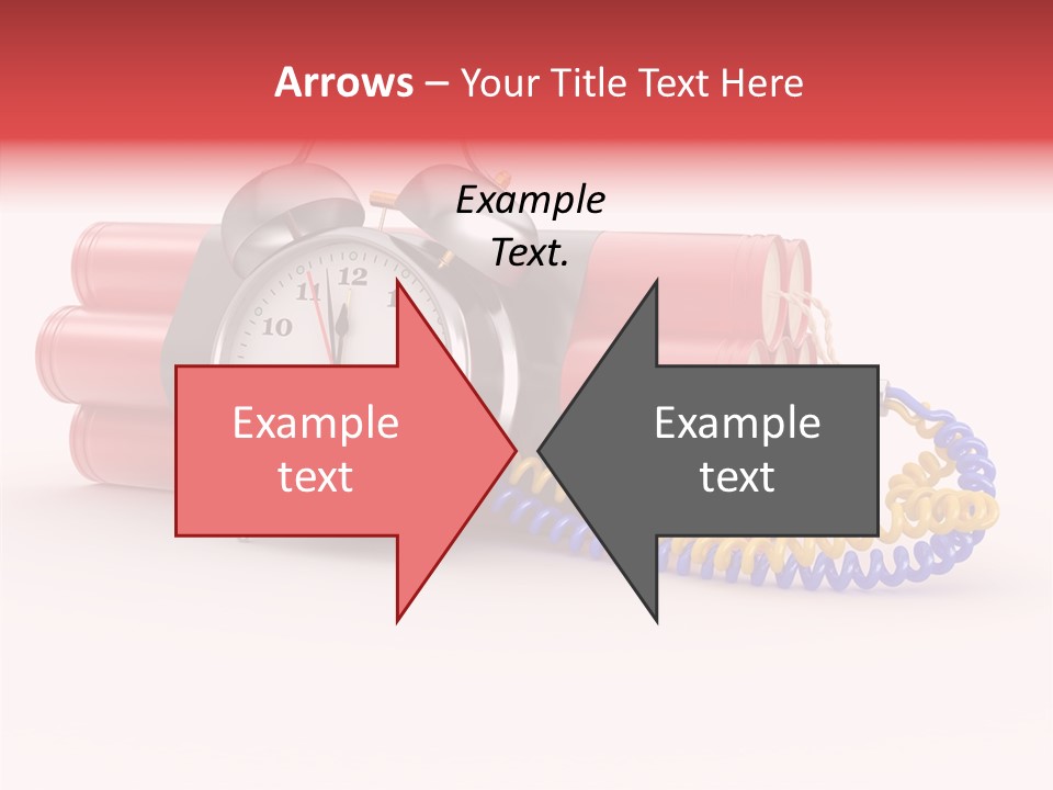 Agression Explode Sabotage PowerPoint Template