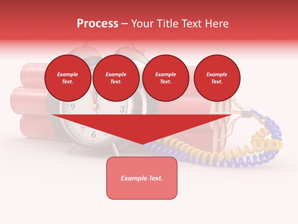 Agression Explode Sabotage PowerPoint Template