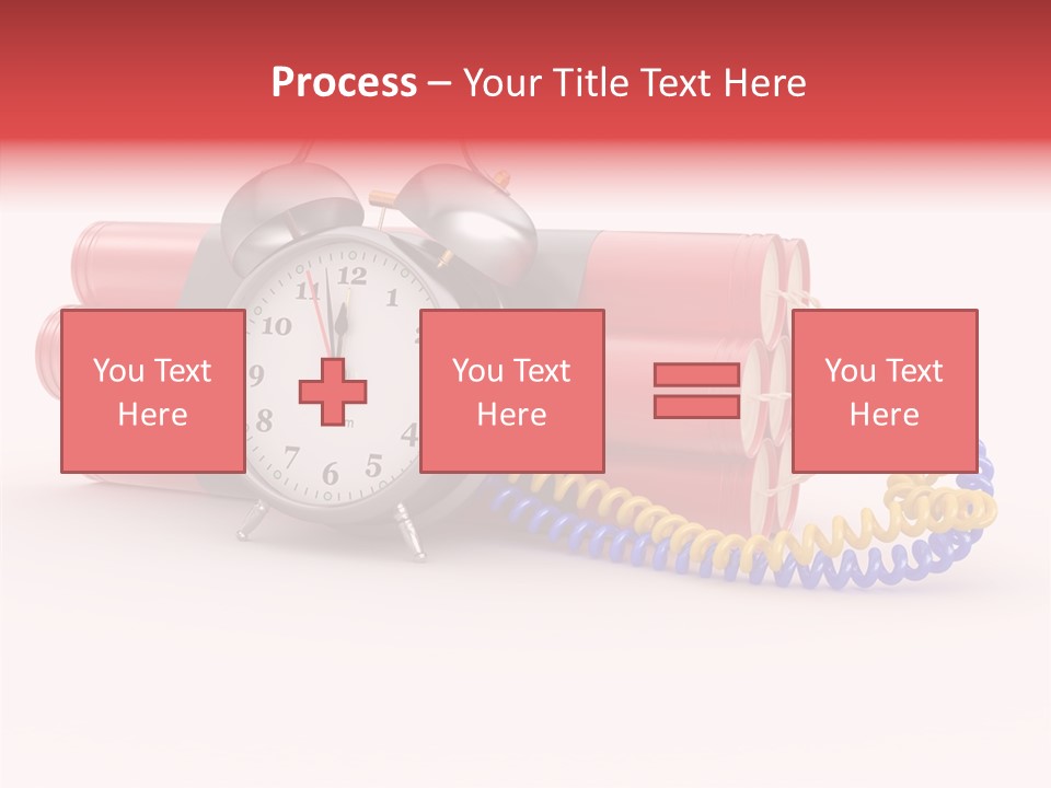 Agression Explode Sabotage PowerPoint Template