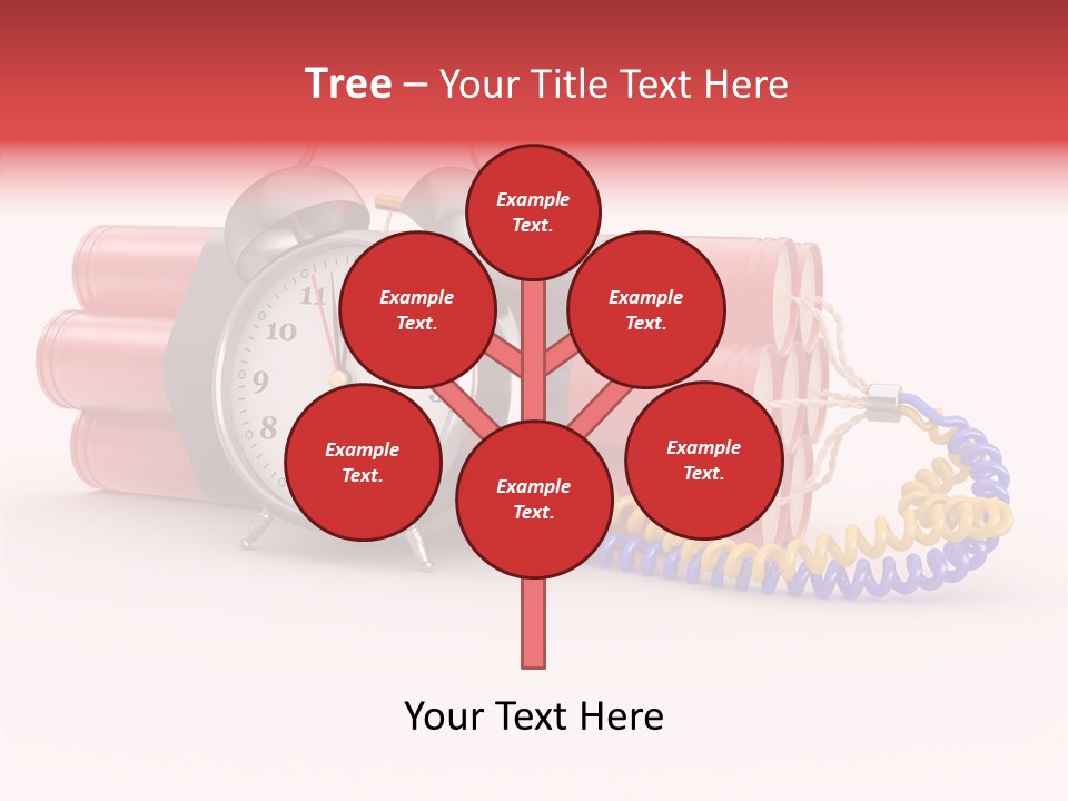 Agression Explode Sabotage PowerPoint Template