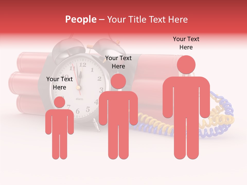 Agression Explode Sabotage PowerPoint Template