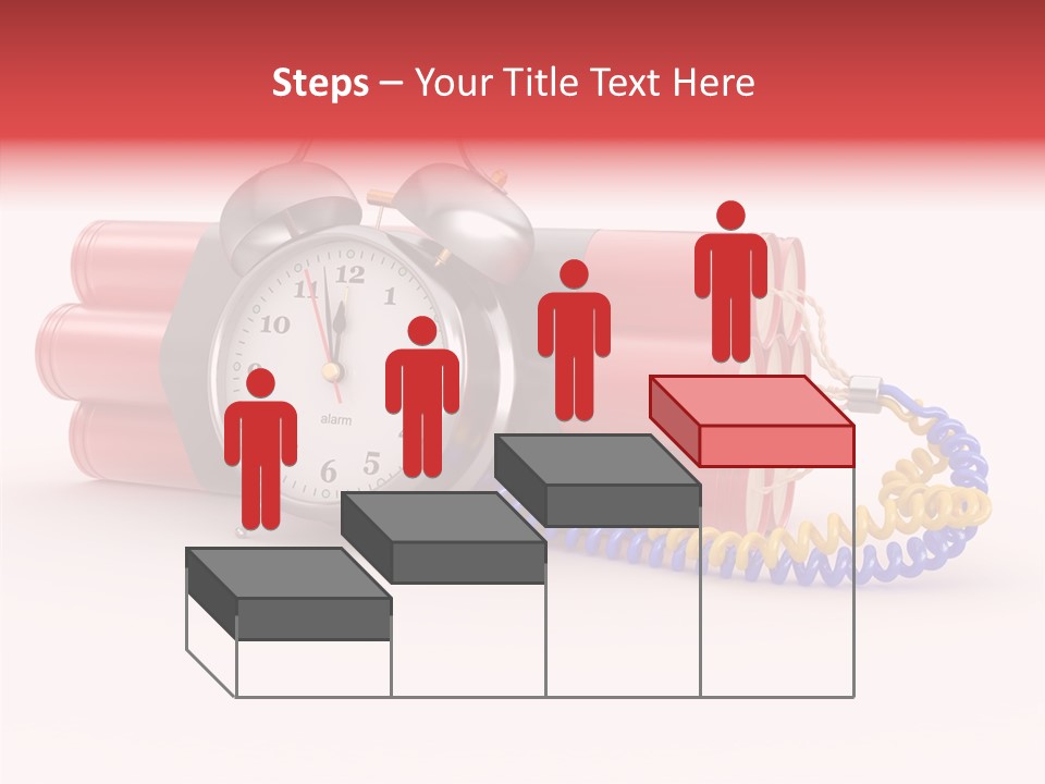 Agression Explode Sabotage PowerPoint Template