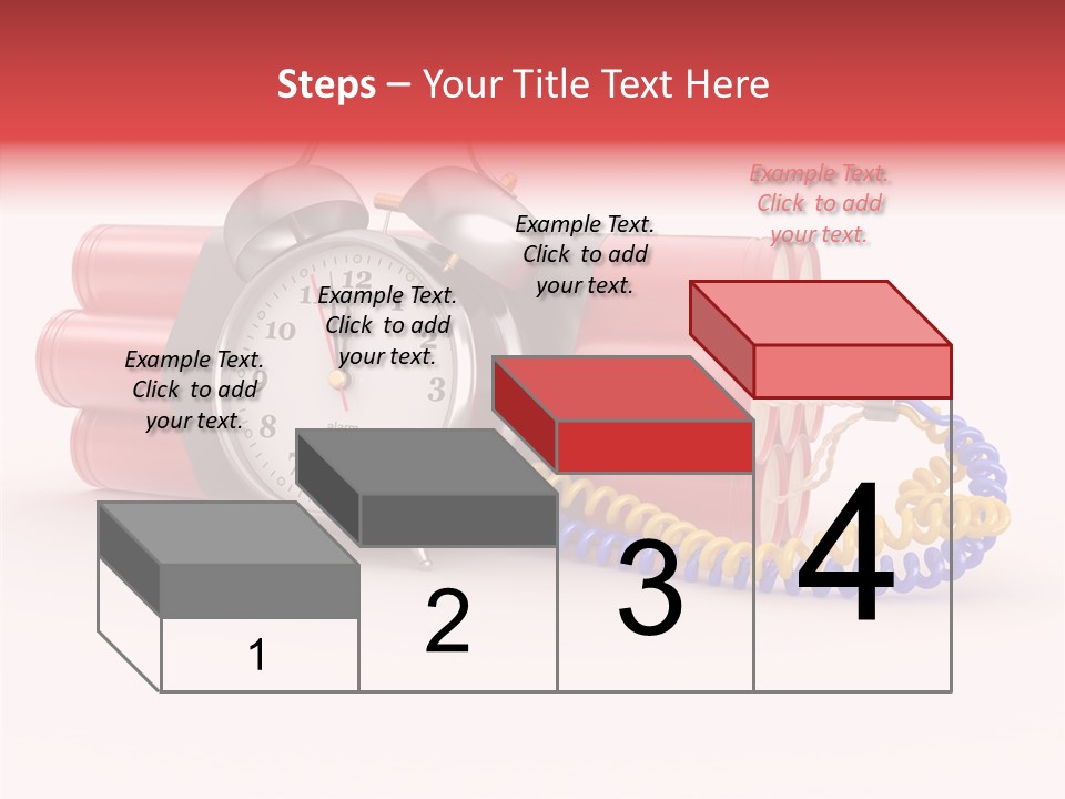 Agression Explode Sabotage PowerPoint Template