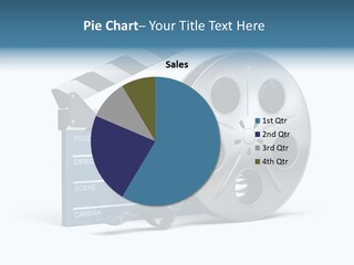 Circle Cinematography Container PowerPoint Template