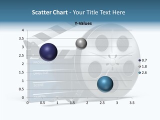 Circle Cinematography Container PowerPoint Template