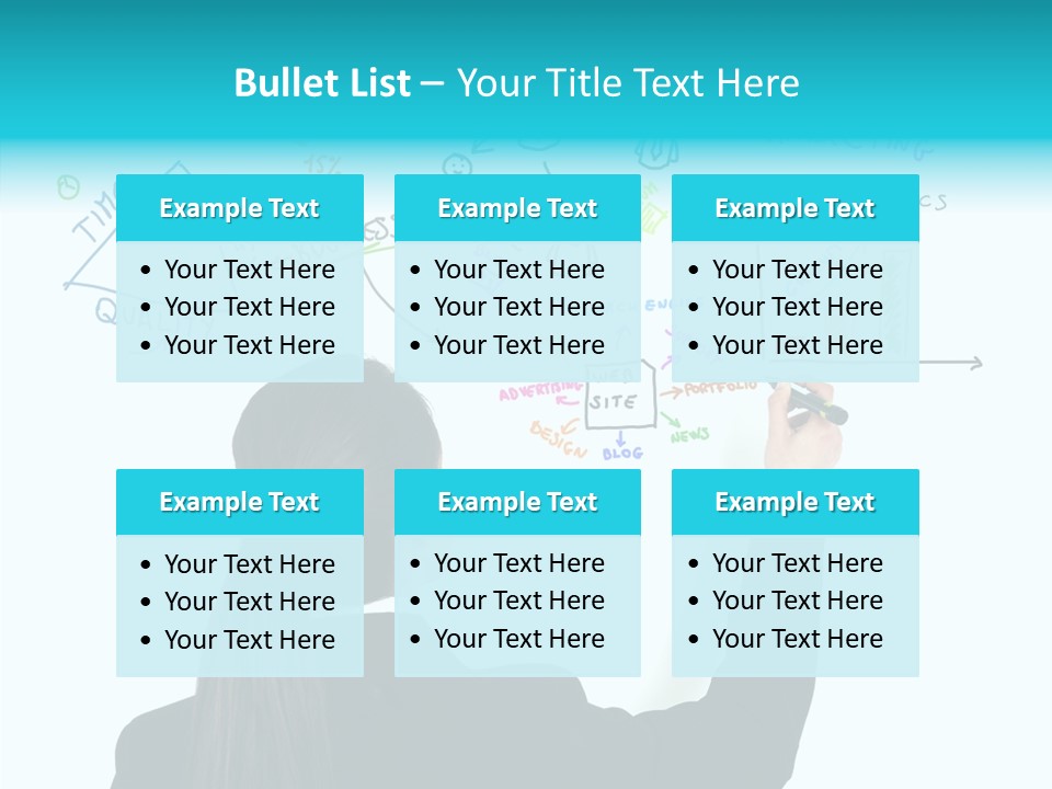 Email Database Website PowerPoint Template