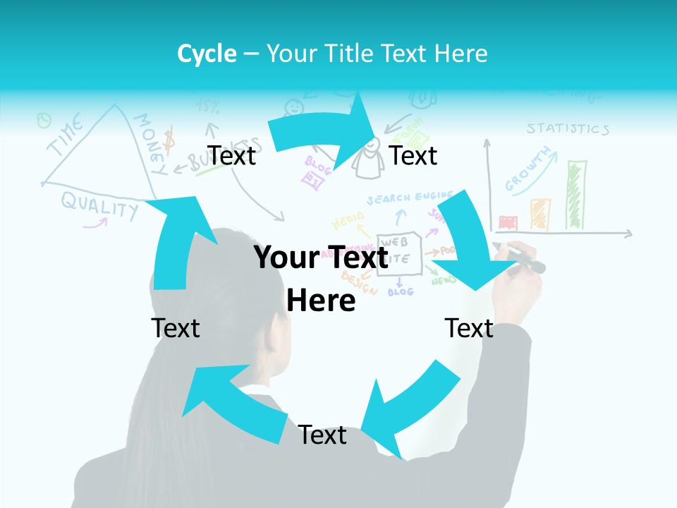Email Database Website PowerPoint Template