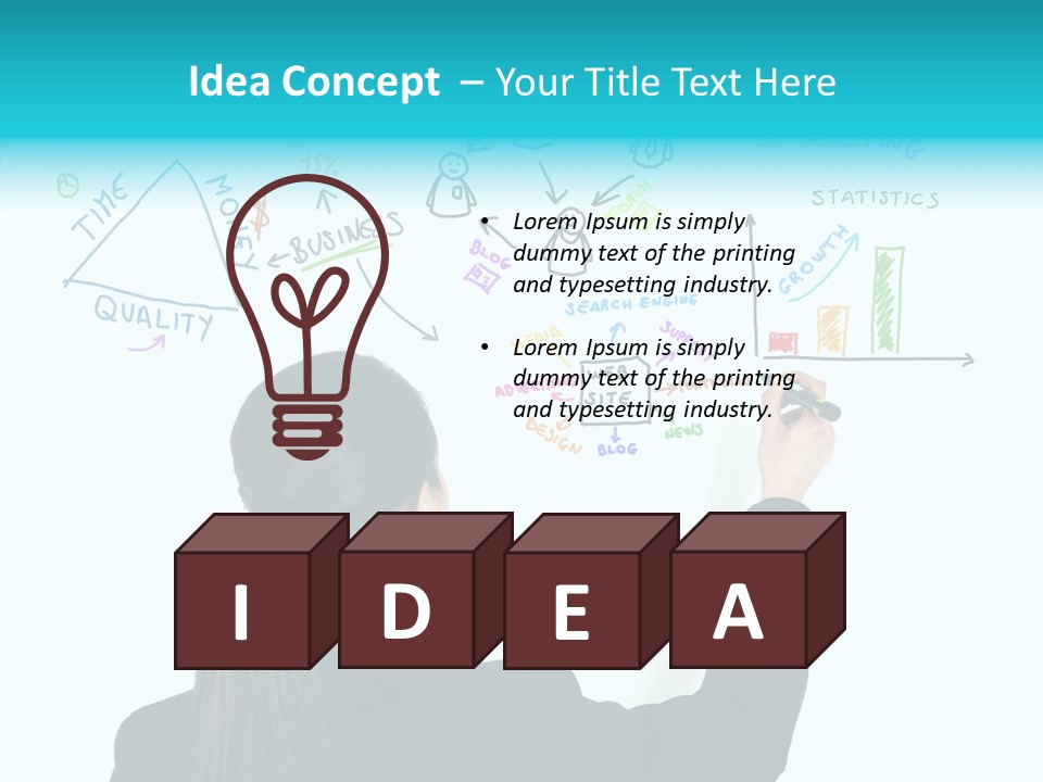 Email Database Website PowerPoint Template