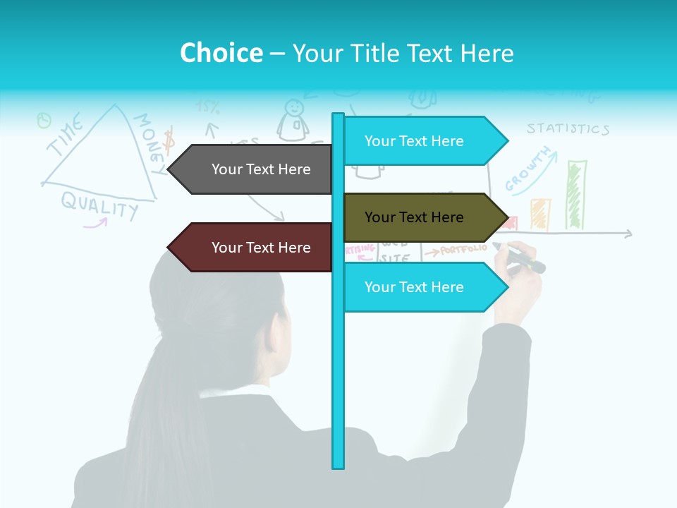 Email Database Website PowerPoint Template