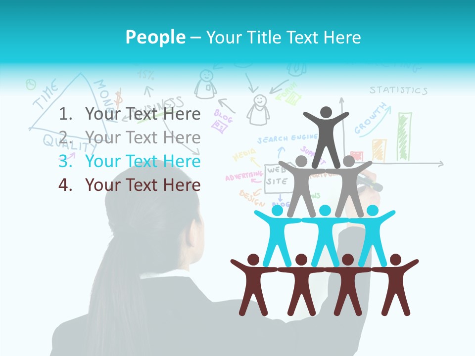 Email Database Website PowerPoint Template