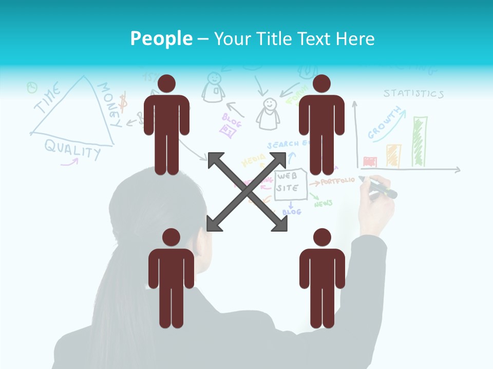 Email Database Website PowerPoint Template