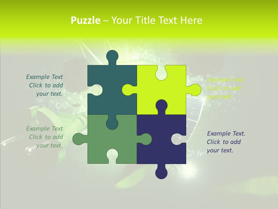 Windmill Produce Photovoltaic PowerPoint Template