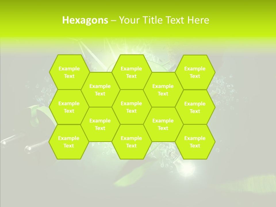 Windmill Produce Photovoltaic PowerPoint Template
