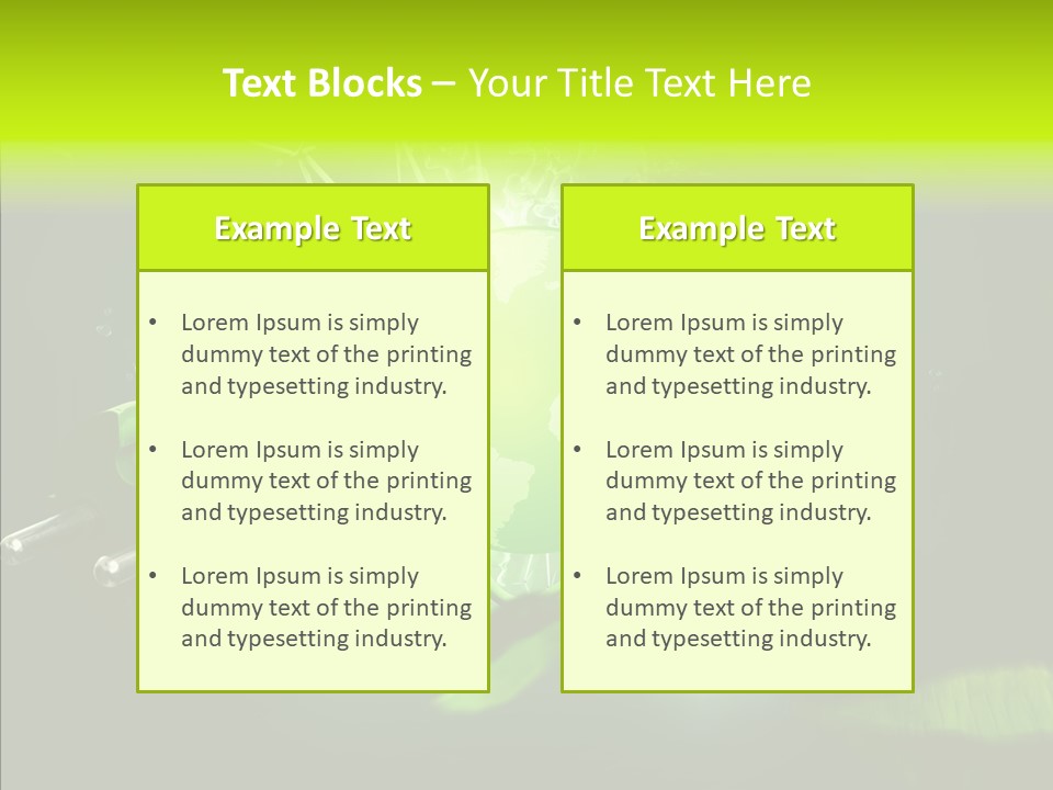 Windmill Produce Photovoltaic PowerPoint Template