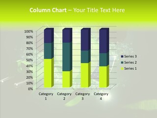 Windmill Produce Photovoltaic PowerPoint Template