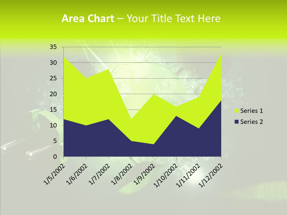 Windmill Produce Photovoltaic PowerPoint Template