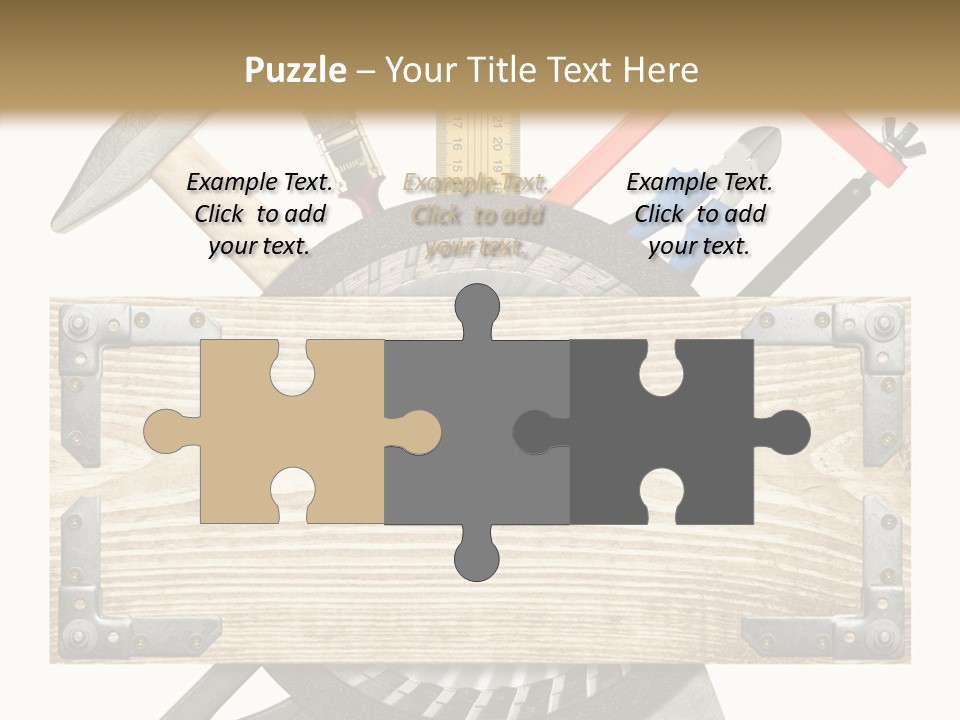 Work Hammer Handle PowerPoint Template