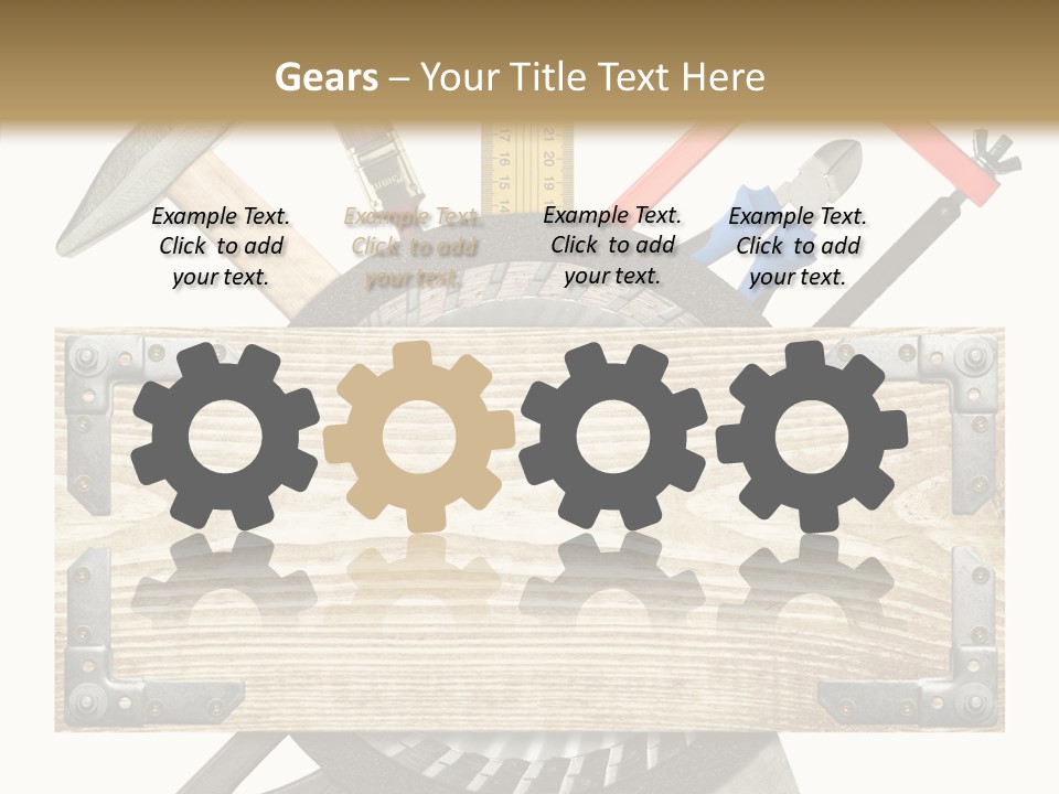 Work Hammer Handle PowerPoint Template