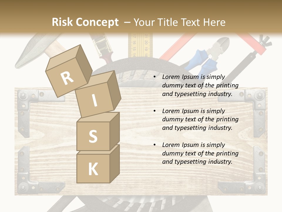 Work Hammer Handle PowerPoint Template