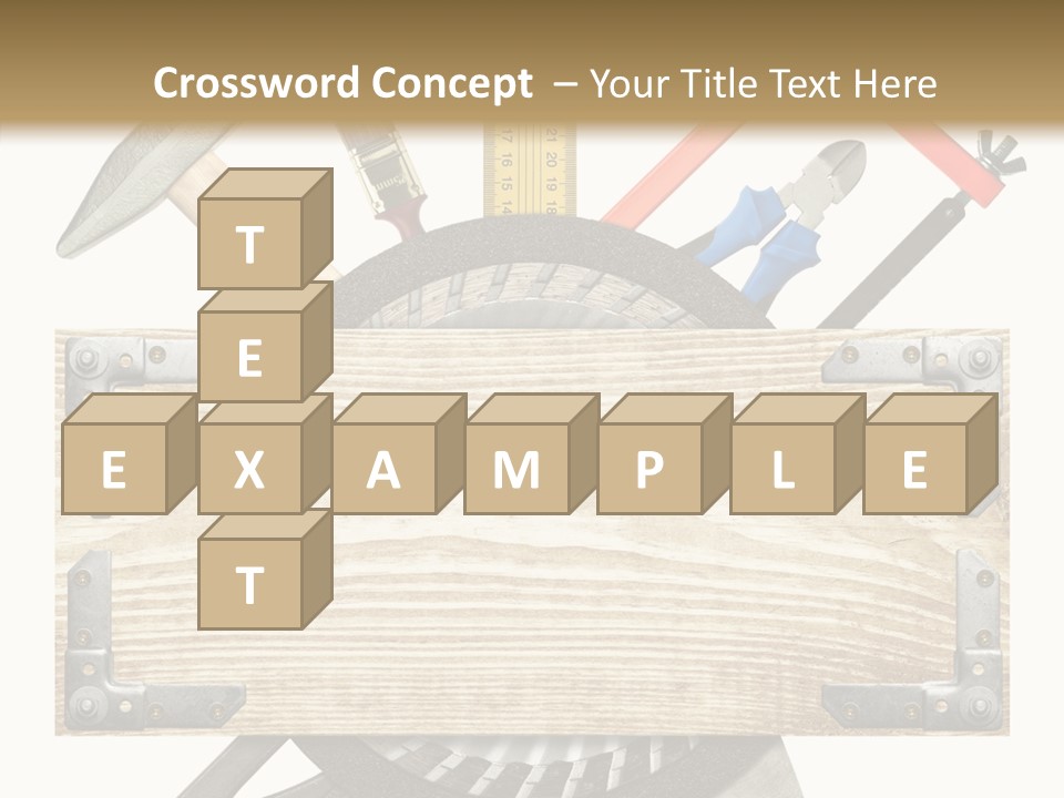 Work Hammer Handle PowerPoint Template