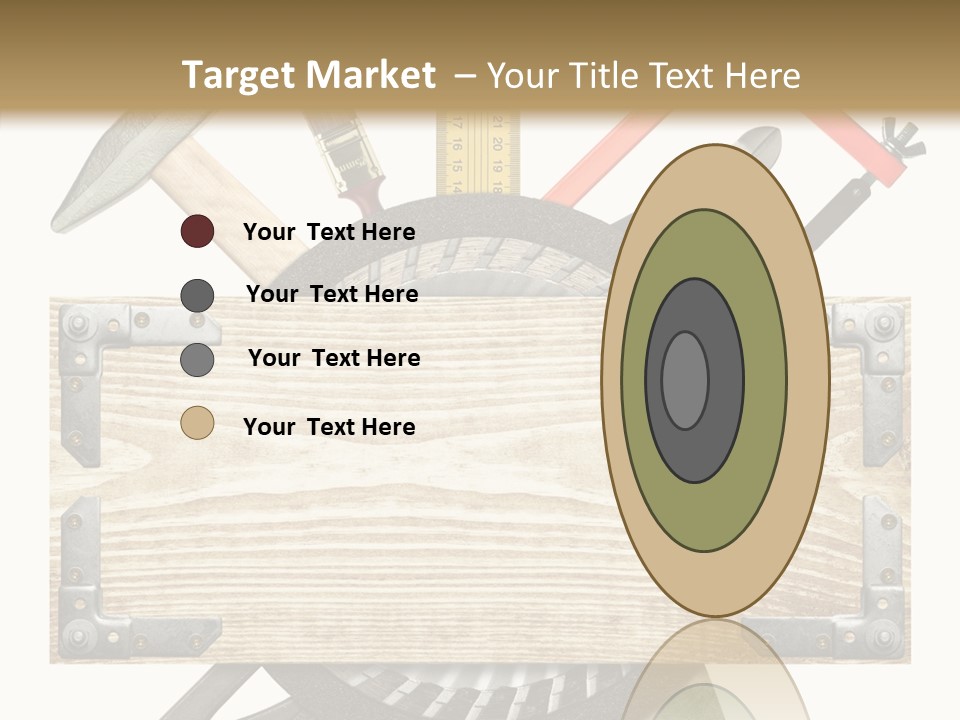 Work Hammer Handle PowerPoint Template