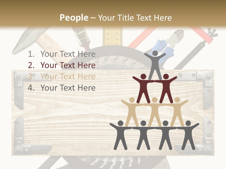 Work Hammer Handle PowerPoint Template