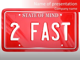 Two Spelling Mind PowerPoint Template