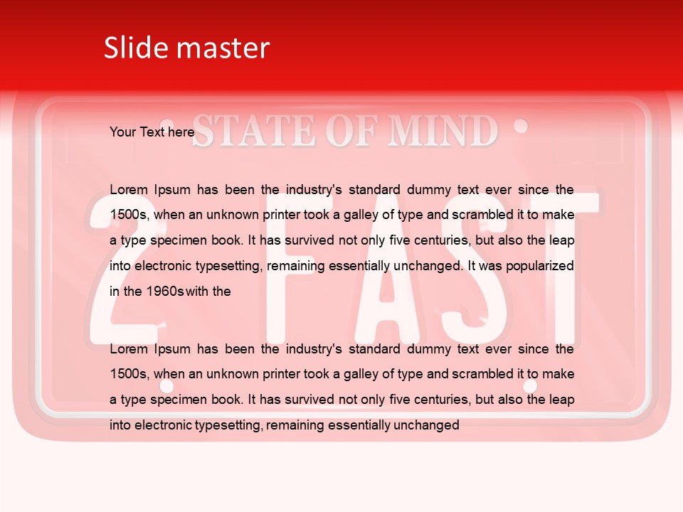 Two Spelling Mind PowerPoint Template