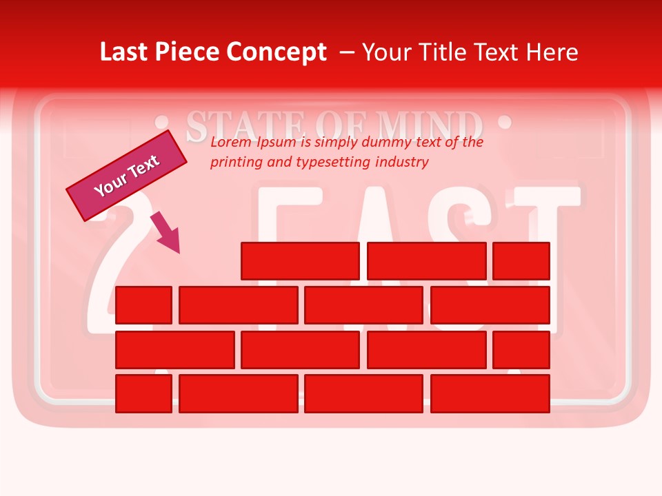 Two Spelling Mind PowerPoint Template