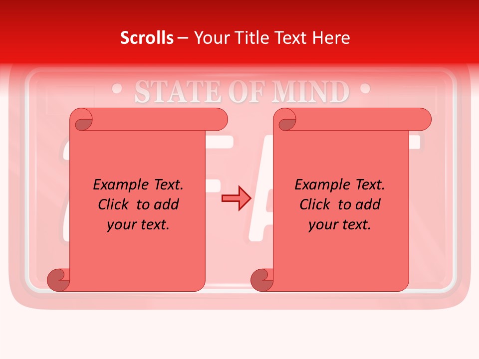 Two Spelling Mind PowerPoint Template